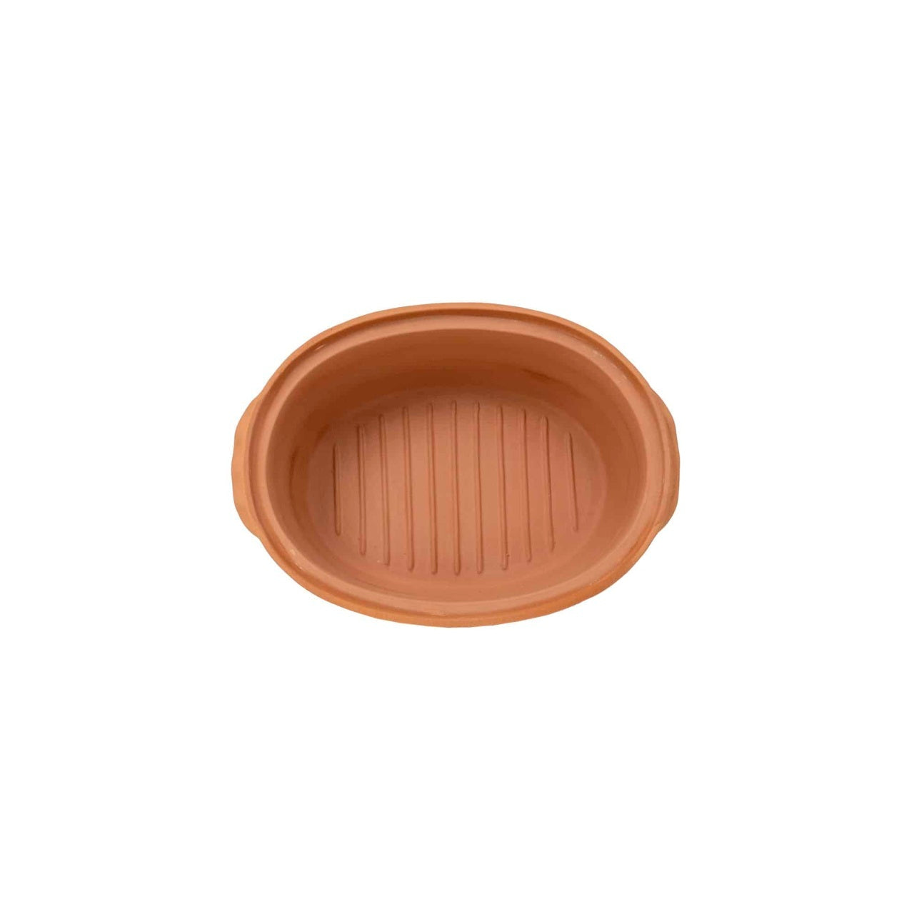 Vas roman neglazurat din lut, capacitate 4L, dimensiuni 35x25x16 cm