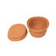Vas roman neglazurat din lut, capacitate 4L, dimensiuni 35x25x16 cm