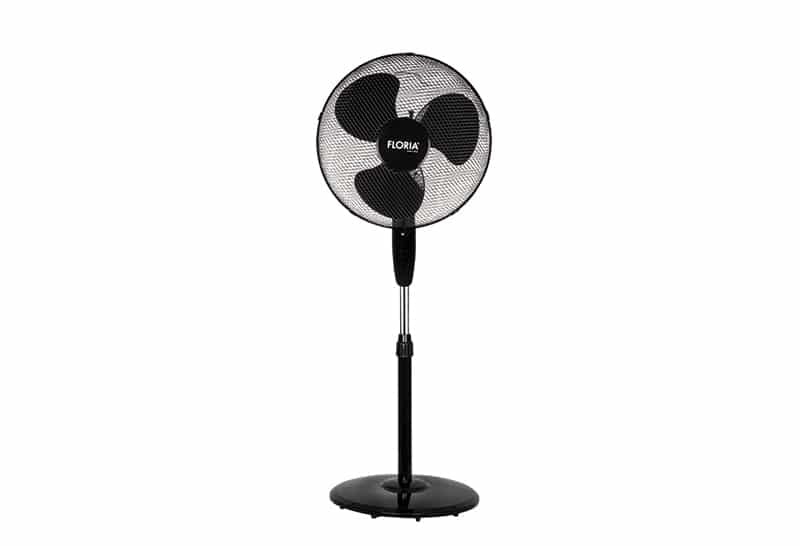 Ventilator cu picior, 3 trepte viteza, putere 40W, inaltime reglabila