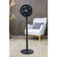 Ventilator cu picior, 3 viteze, putere 65W, diametru grilaj 27cm, inaltime reglabila, recipient parf