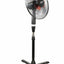 Ventilator cu picior 40 cm, 60 W, palete duble, inclinare reglabila, 3 viteze