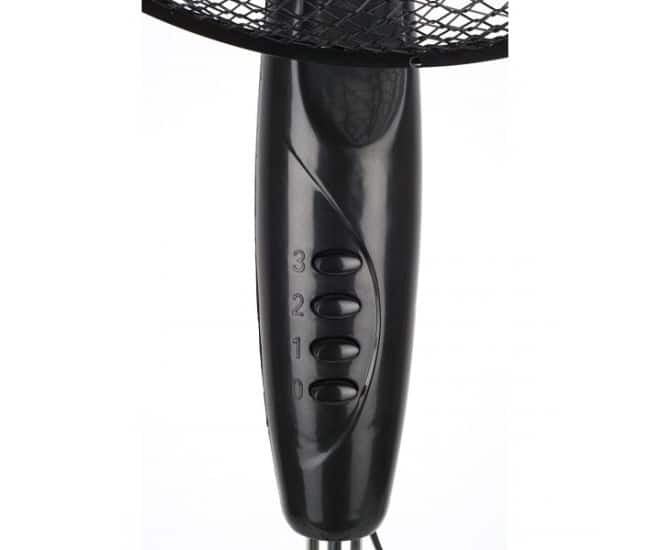 Ventilator cu picior 40 cm, motor silentios, 40 W, 3 viteze, oscilant 90°