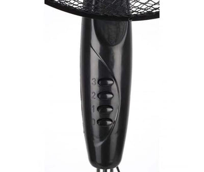Ventilator cu picior 40 cm, motor silentios, 40 W, 3 viteze, oscilant 90°
