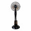 Ventilator cu pulverizare apa 75W, 3 viteze, functie umidificare, negru
