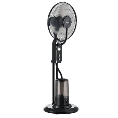 Ventilator cu pulverizare vapori apa, dimensiuni 125 x 40 x 40 cm, putere 75W, din plastic, cu trei trepte viteza, negru