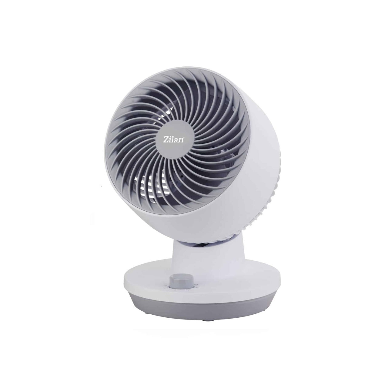 Ventilator de birou silentios, 3 trepte viteza, putere 45W, oscilant 60°