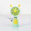 Ventilator de mana USB, 3.7W, 3 viteze, culoare verde, portabil