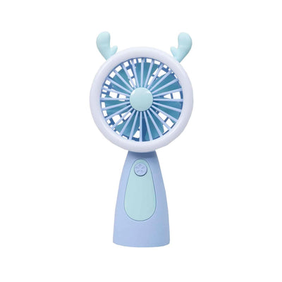 Ventilator de mana USB, 3.7W, 3 viteze, mov, portabil si usor de transportat