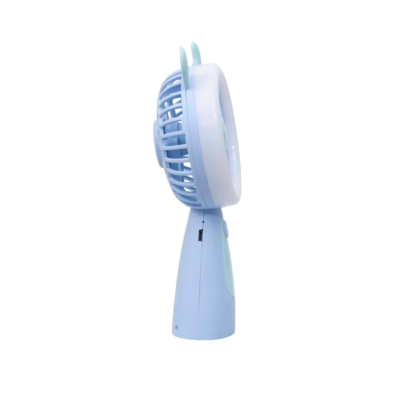 Ventilator de mana USB, 3.7W, 3 viteze, mov, portabil si usor de transportat