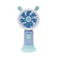 Ventilator de mana USB, 3.7W, 3 viteze, suport inclus, mov