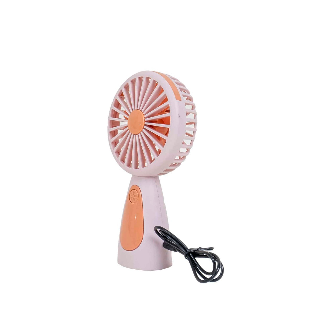 Ventilator de mana USB, 3.7W, portabil, culoare roz