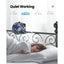 Ventilator portabil cu clips, OVERTANG, Reincarcabil USB, Albastru/Negru