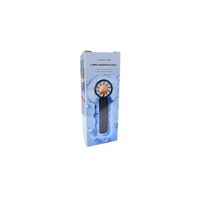 Ventilator portabil de mana, S6, incarcare USB, Negru