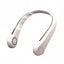 Ventilator portabil, pentru gat, cu 3 trepte de viteza, putere 5W, incarcare USB, alb