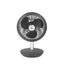 Ventilator portabil reincarcabil, 5W, 18 cm, 4 viteze, oscilatie verticala 90°