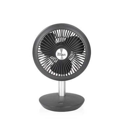 Ventilator portabil reincarcabil, 5W, 18 cm, 4 viteze, oscilatie verticala 90°
