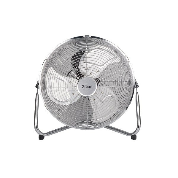 Ventilator rotund de podea, 3 viteze, putere 50W, diametru 36cm, inox