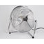 Ventilator rotund de podea, 3 viteze, putere 50W, diametru 36cm, inox