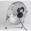 Ventilator rotund de podea, 3 viteze, putere 50W, diametru 36cm, inox