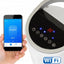 Ventilator tip turn 60W cu WIFI, 3 viteze, oscilatie, timer si recipient apa 2L, alb