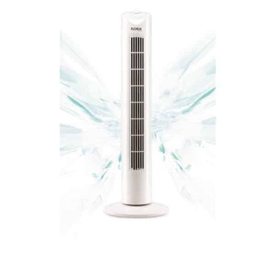 Ventilator turn compact 45W, 3 trepte viteza, timer 120 min, oscilatie 90°