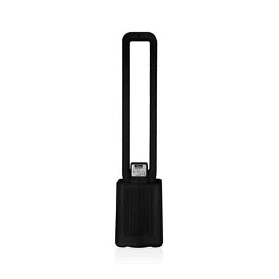 Ventilator turn negru, 12 trepte viteza, putere 50W, timer 15h, touch si telecomanda