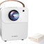 Videoproiector mini 1080p, cu Android 11, 12000 lumeni, 500 ANSI, Wi-Fi 6, Bluetooth, rezolutie FullHD