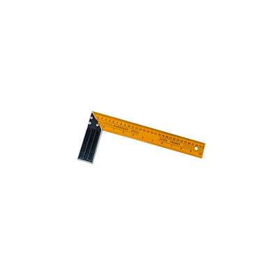 Vinclu profesional manual, 30cm, metal, galben