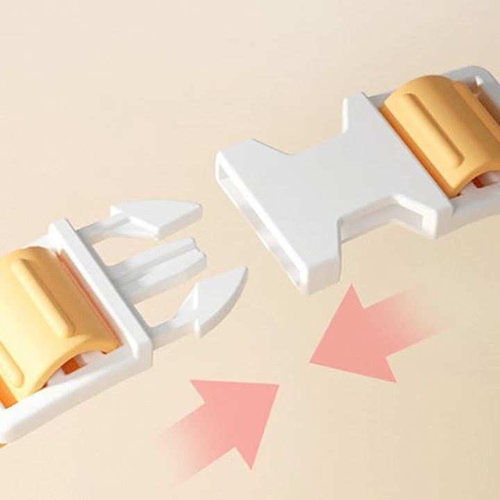 Viziera de protectie baita bebelusilor, pentru ochi si urechi, cu banda reglabila, din silicon, in forma de coroana, galben