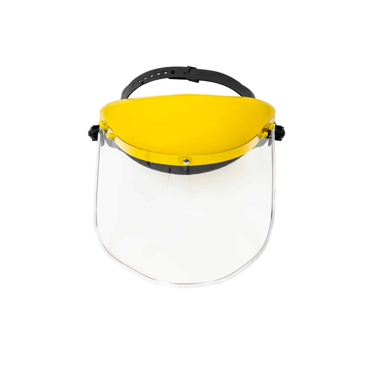 Viziera protectie fata cu lentila PVC si rama aluminiu, camp vizual 39x19.5 cm