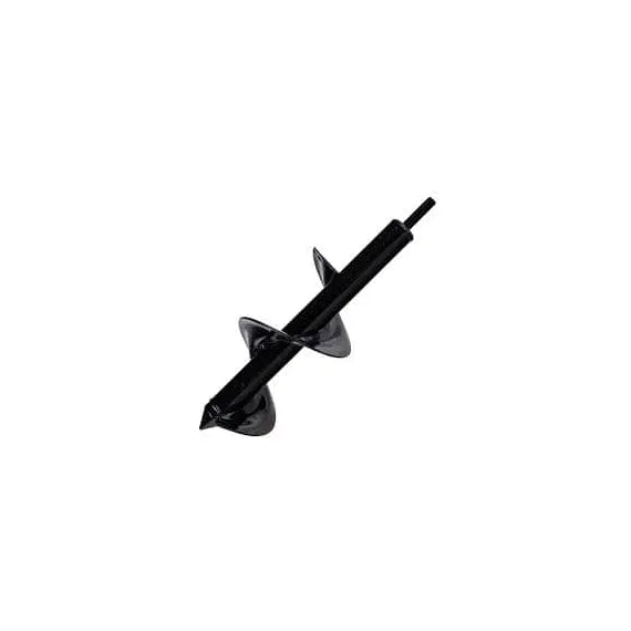Burghiu de pamant pentru bormasina, diametru 8cm, lungime 25cm, otel carbon